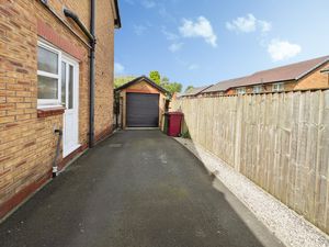 Drive and garage- click for photo gallery
